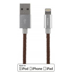 Designad MFi-godkänd USB till Lightning iPhone-laddkabel 1m