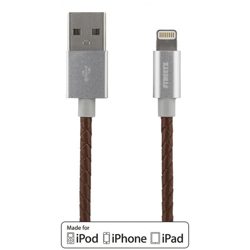 Opladere og kabler - Designet MFi-godkendt USB til Lightning iPhone-opladningskabel 1m