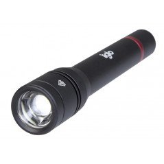 Flashlight LED - iiglo LED-ficklampa med fokus, 375 Lumen och IPX6