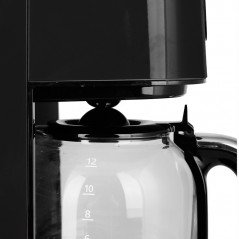 Coffee maker - Kaffebryggare Retro Black 1,5L 900 Watt i svart