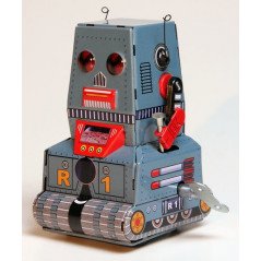 Leksaker - Uppdragbar mekanisk robottank i plåt