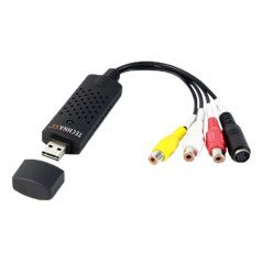 USB-videoinspelare för digitalisering från S-Video och komposit
