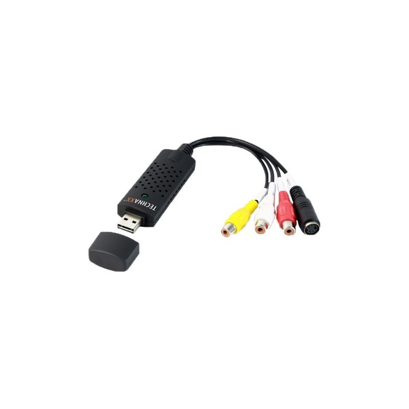 Kameratilbehør - USB-videobåndoptager til digitalisering fra S-Video og Composite