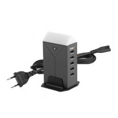 Chargers and Cables - USB-laddstation med 5 USB-portar