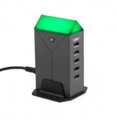 Chargers and Cables - USB-laddstation med 5 USB-portar