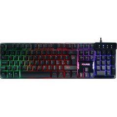 Bakgrundsbelyst tangentbord gaming - Fourze GK120 gaming-tangentbord med RGB