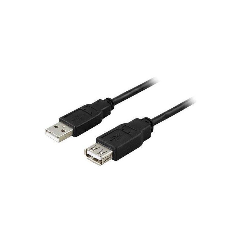 USB-kablar & USB-hubb - Förlängningskabel USB