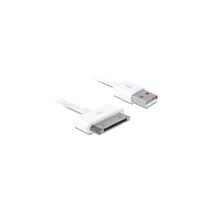 Opladere og kabler - Delock USB-kabel til iPhone og iPad