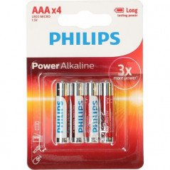 Philips AAA-batterier 4-pack