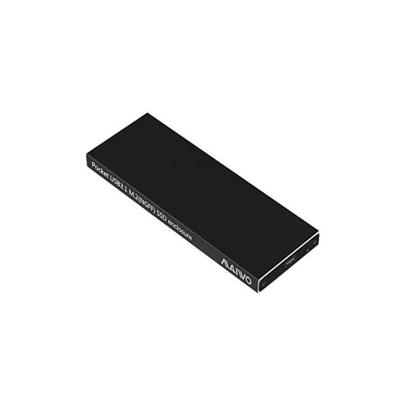 Kabinetter til intern harddisk - USB-C 3.1-kabinet til en intern M.2 SSD