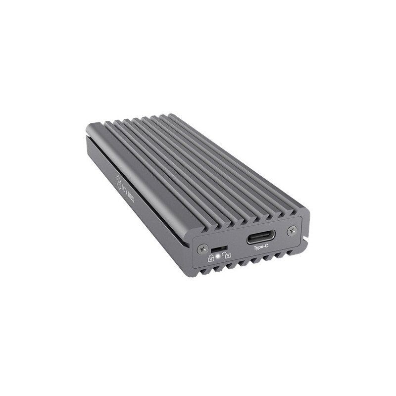 Boîtier en Aluminium M.2 NVME SSD Type-C USB 3.1 Boîtier 6 Gbit/s Boîtier de Disque Dur Boîtier de Disque Dur 6 Gbps Boîtier Externe pour M2 SATA SSD USB 3.1 2260/2280 