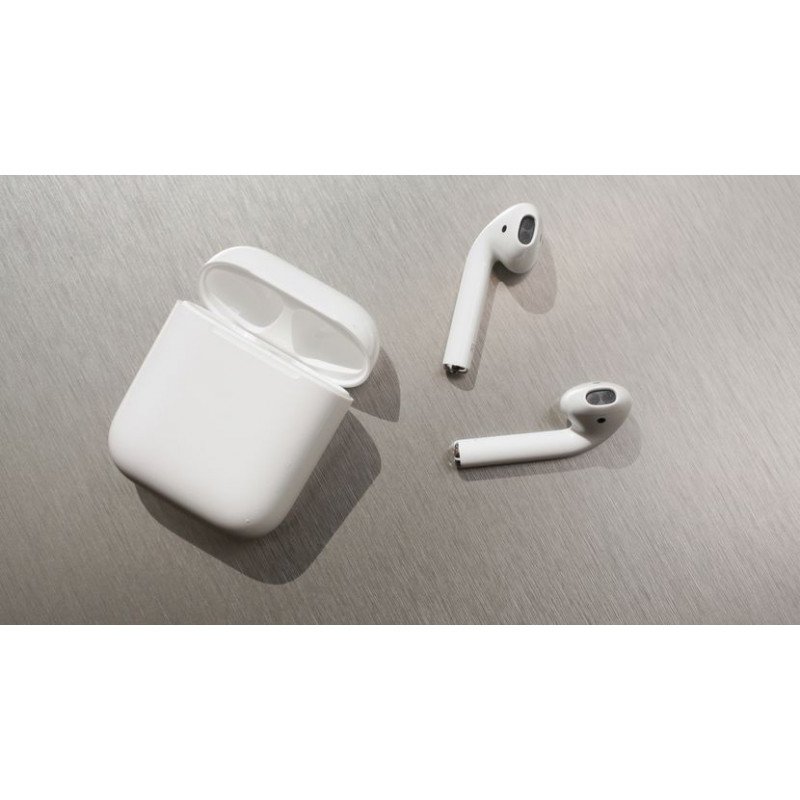 Headset - AirPods (2019) (2nd Generation) med laddningsetui (NY)