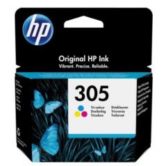 Skrivare/Printer tillbehör - HP 305 Tri-colour bläckpatron