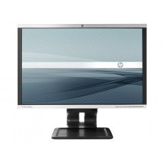Brugte computerskærme - HP 24" LCD-Skærm brugt med ridser