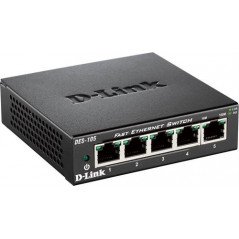 Netværksswitch - D-Link 5-port switch (Tilbud)