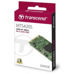 Hårddiskar - Transcend M.2 2242 SSD 240GB SATA 6Gb/s