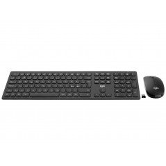 Tangentbord - iiglo tyst trådlöst tangentbord och mus