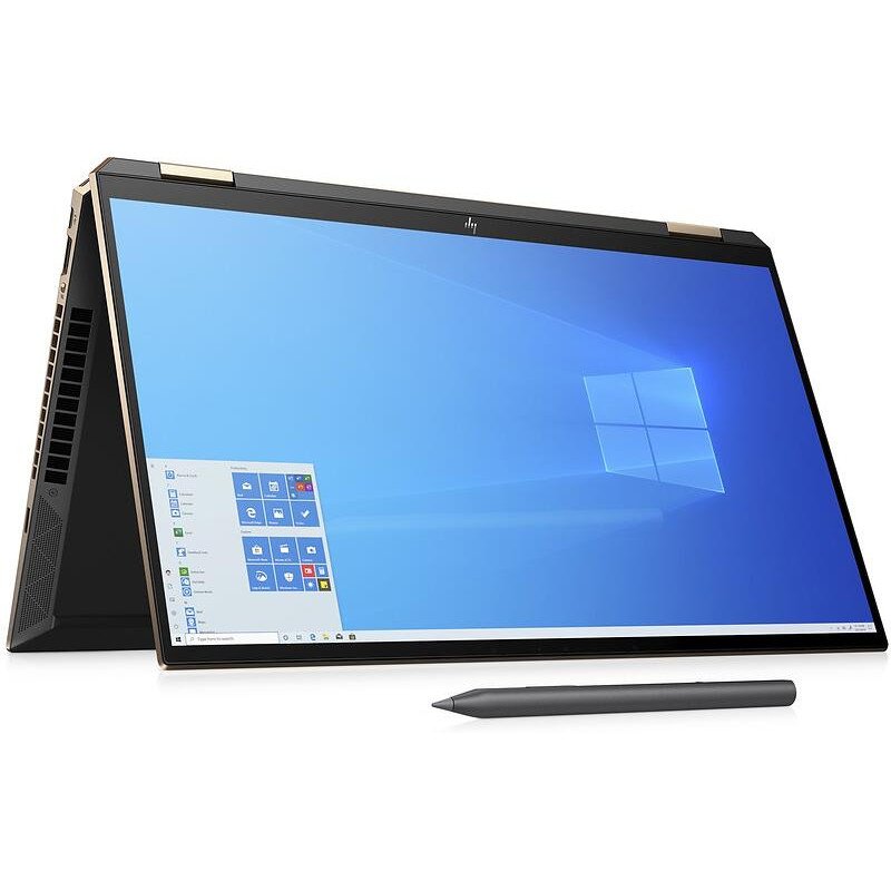 Bærbar computer med skærm på 14 og 15,6 tommer - HP Spectre x360 15-eb0018no 15.6" 4K Amoled i7 16GB 512SSD GTX1650 Ti
