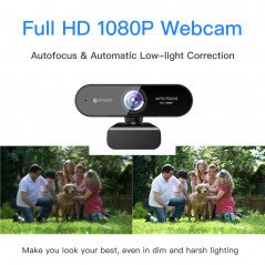 Webkamera - Emeet Nova HD Webcam i Full-HD med 2st mikrofoner