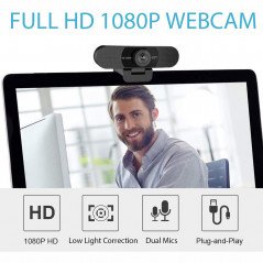 Webcameras - Emeet C960 HD Webcam i Full-HD med 2st mikrofoner