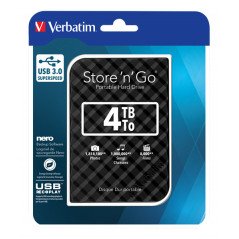 Harddiske til lagring - Verbatim ekstern harddisk 4000 GB USB 3.0