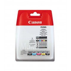 Blækpatroner til printere - Bläckpatron CANON PGI-580/CLI-581 för Pixma svart och färg