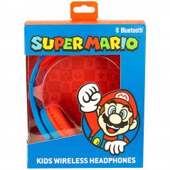Trådlösa bluetooth-hörlurar för barn Super Mario