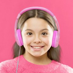 On ear-hörlurar - KidsBeat hörlurar för barn
