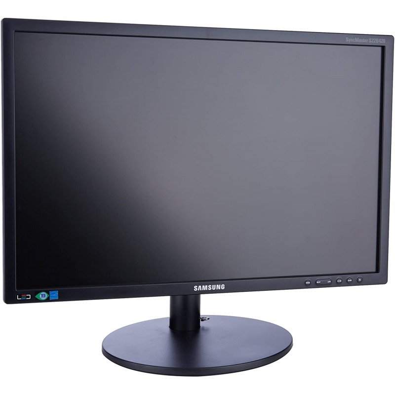 Used computer monitors - Samsung 22" LED-skärm (beg utan fot)