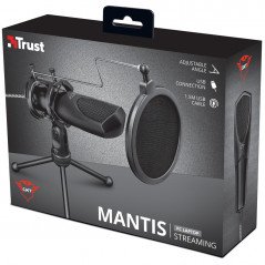 Mikrofon till dator - Trust GXT 232 Mantis Streaming USB-mikrofon till PC