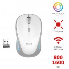 Wireless mouse - Trust Yvi FX Trådlös mus med RGB-belysning