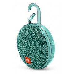 Portable Speakers - JBL CLIP 3 Portabel Bluetooth Högtalare, Turkos