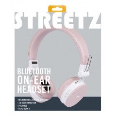 Over-ear - Streetz Trådlös Bluetooth-hörlur med mic