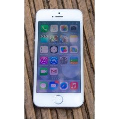 Brugt iPhone - iPhone 5S 16GB Silver (beg med mura)