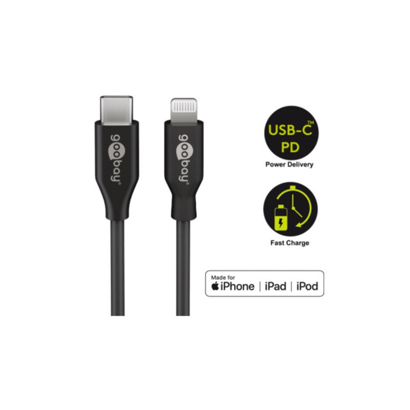 Lightning kabel iphone - Lightning till USB-C-kabel (1 meter)