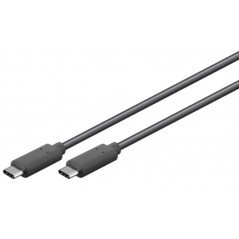USB-C kabel - Thunderbolt USB-C-kabel USB-C 100W (USB 3.2 Generation 2x2, 5A) 0,5 meter