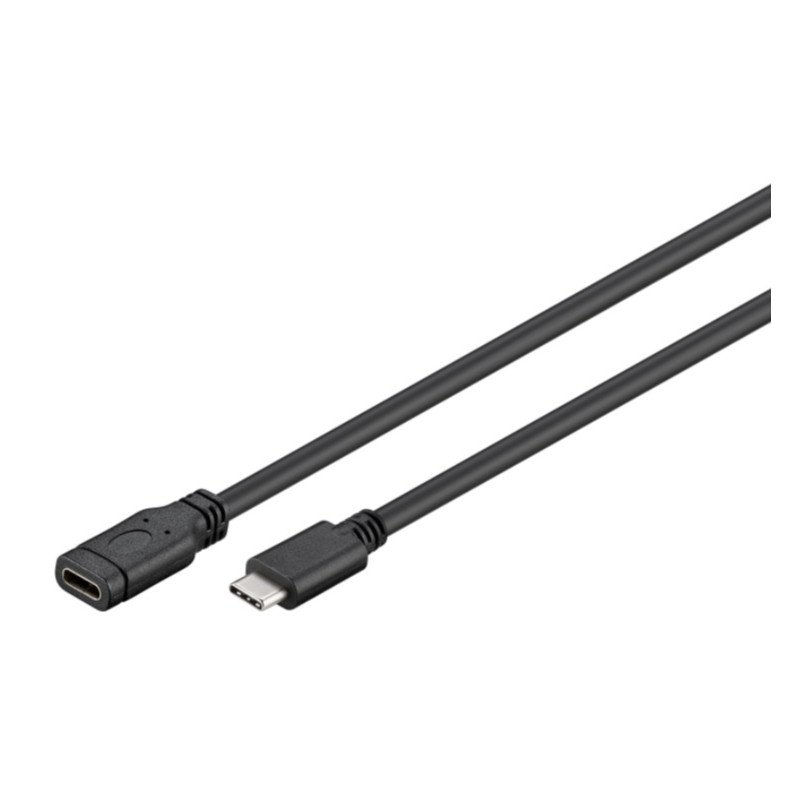 USB-C-kabel - USB-C 3.1 förlängningskabel 1 meter