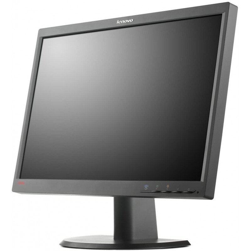 Brugte computerskærme - Lenovo 22" LCD-skærm (brugt)