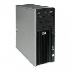 Brugt stationær computer - HP Workstation Z400 W3503 8GB NVS 315 128SSD 256HDD (brugt)