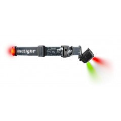 Andet sjovt - Pannlampa LED med vit/rött/grönt ljus