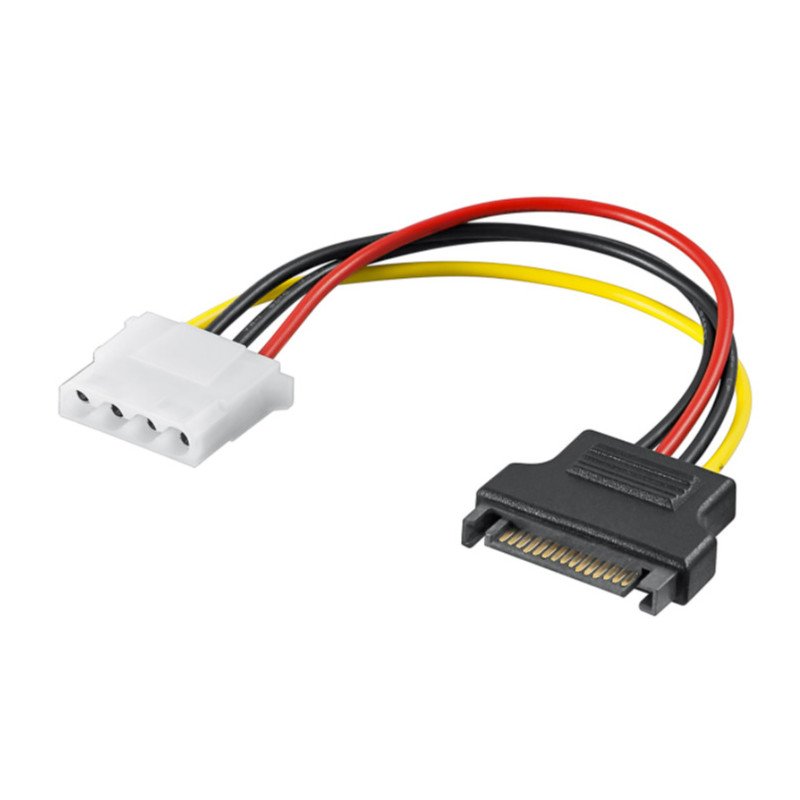 Övriga komponenter - 4-pin molex till SATA strömkabel