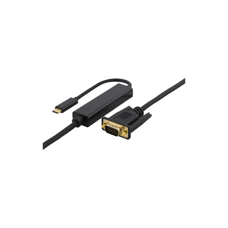 USB-C skærmadapter - USB-C till VGA-adapter