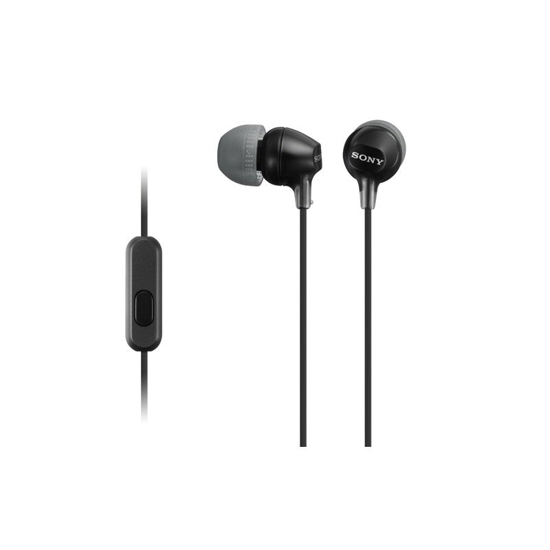 Headset - Sony in-ear headset 3.5 mm svart