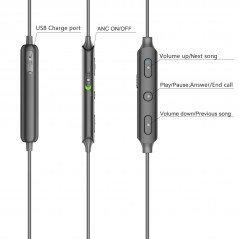 Bluetooth Earphones - Denver bluetooth in-ear-sporthörlurar ANC