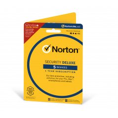 Antivirus - Norton Security Deluxe 3.0 til 5 enheder